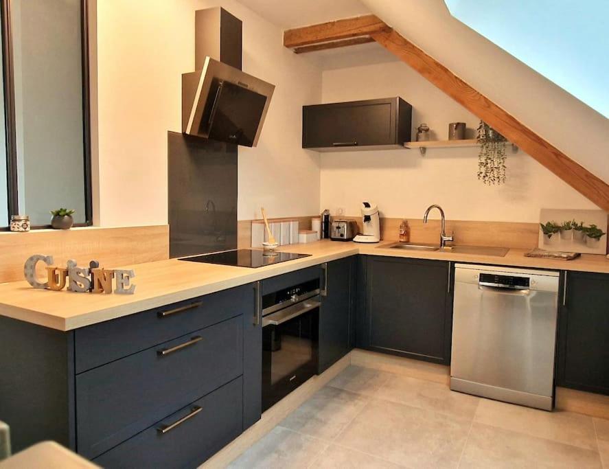 Appartement Charmant Et Spacieux Auxerre Bagian luar foto